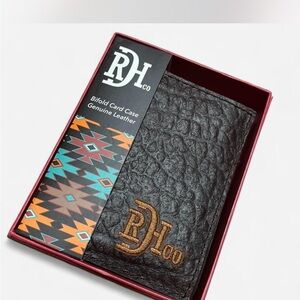 Dark Brown Leather Card Holder